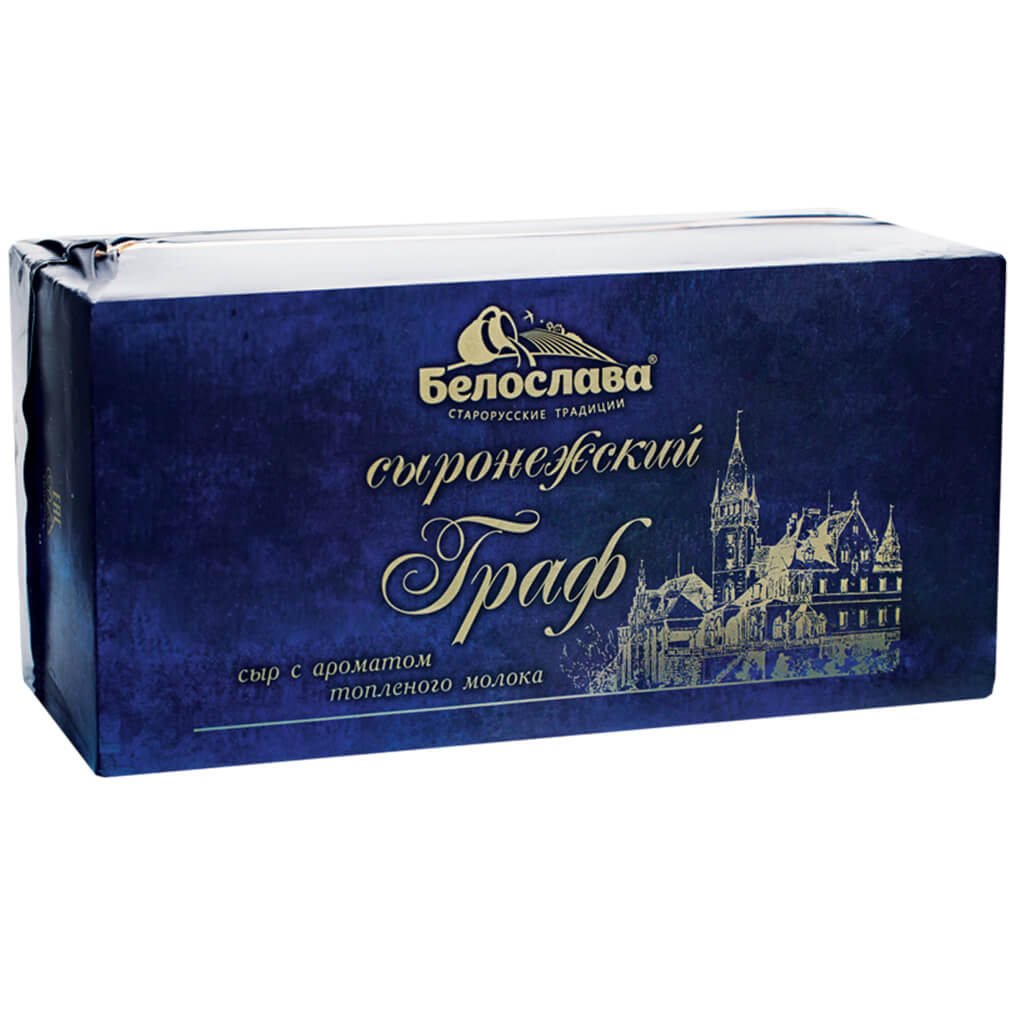 Сыр Белослава Сыронежский Граф с ароматом топленого молока брус